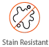 does not stain
